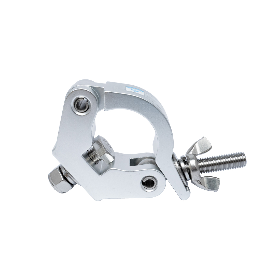 DuraTruss DT PRO Narrow Clamp 500kg Stainless A4 – klemme/coupler for 48–51 mm